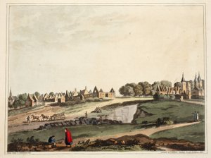 The ruins of the village of Ligny by James Rouse